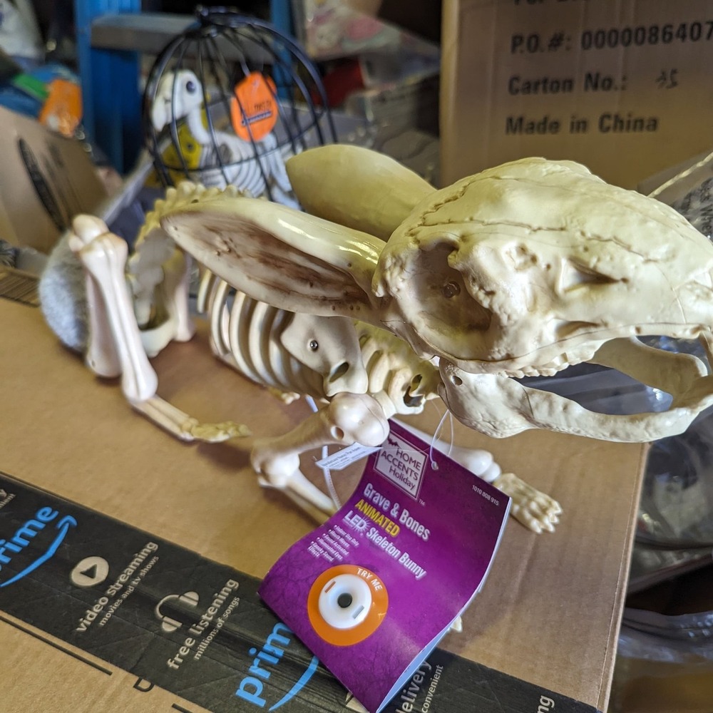 Home Depot Halloween 2024: Skeleton‎ Bunny